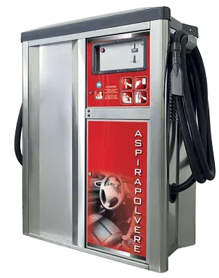 Dvojitý samoobslužný vysavač se standardním filtrem, 2x3,0kW,400V,el.mincov.