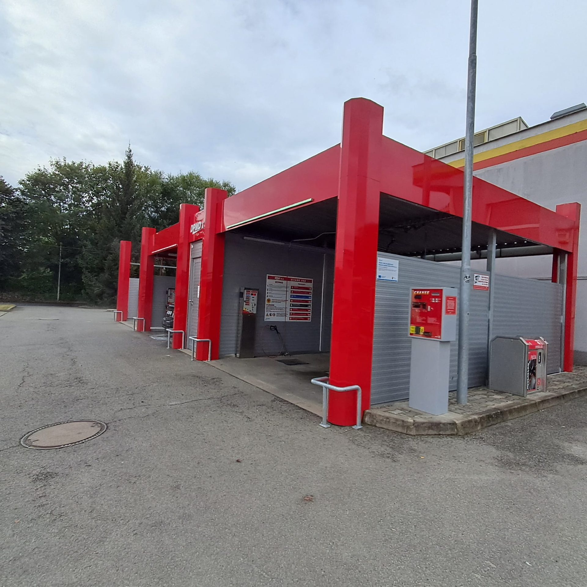 Bezkontaktní mycí centrum pro Dopravní podnik města Děčína